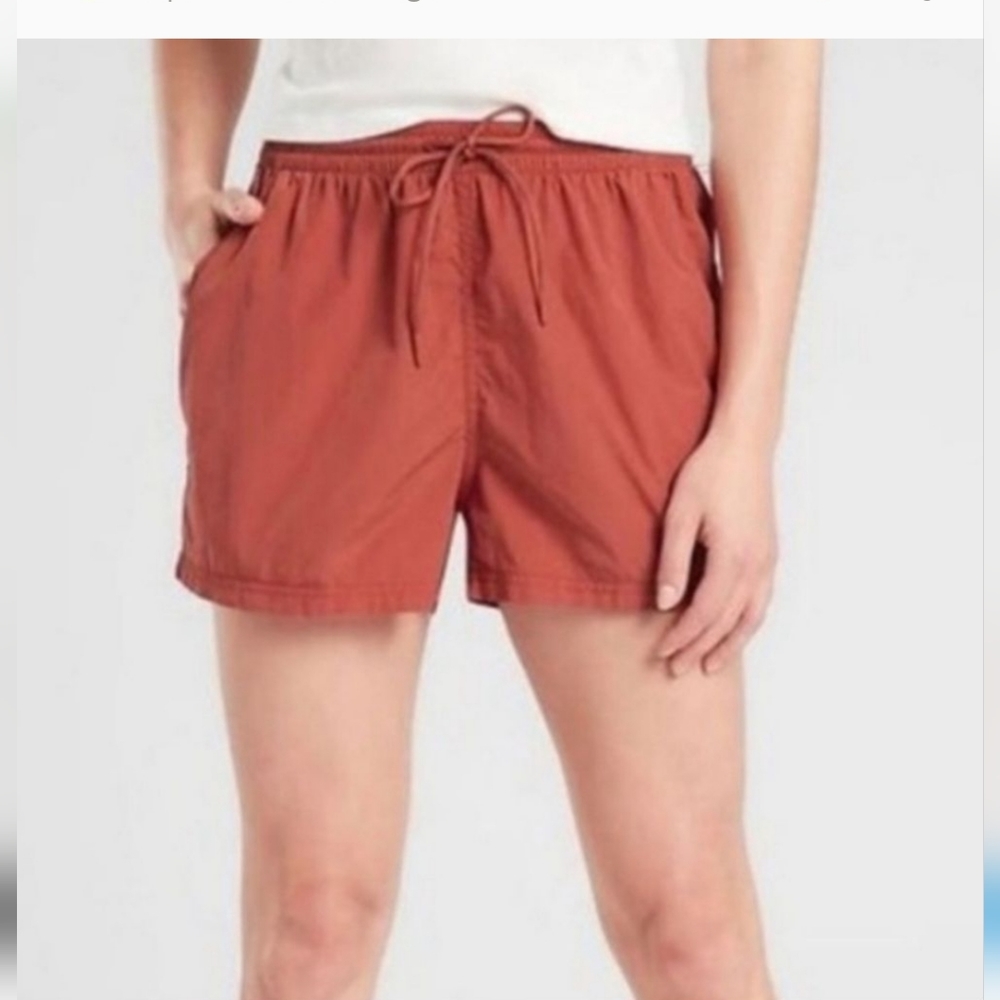 ATHLETA Rust Orange Expedition Short Size 6